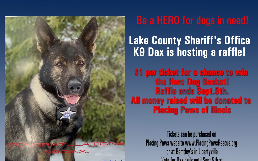 HERO DOG RAFFLE!